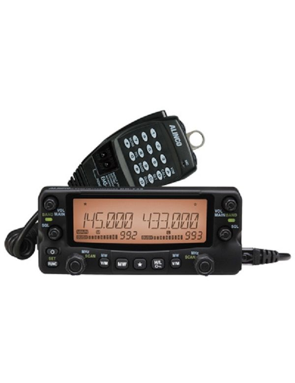 Alinco DR-735E Mobiele UHF/VHF Transceiver